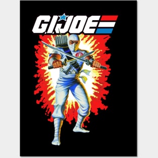 80s toys: Storm Shadow GI Joe toy art card Posters and Art